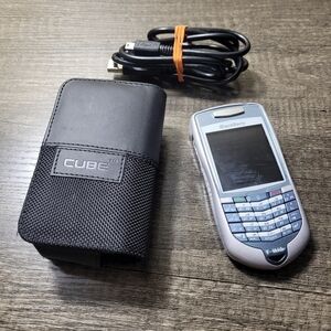 BlackBerry 7100 T / 7100t - Gray and Blue ( T-Mobile ) RIM Smartphone HTF